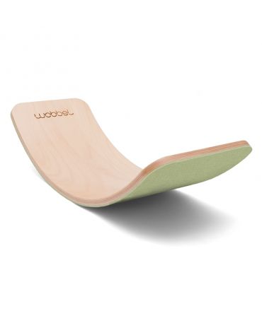 Tabla Curva Wobbel Board PRO con Fieltro Forest - Aúpa Organics