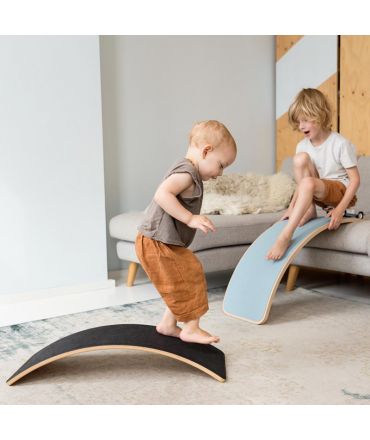 Tabla Curva Wobbel Board PRO con Fieltro Forest - Aúpa Organics