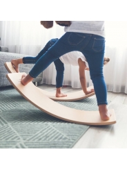 Tabla Curva Wobbel Board PRO con Fieltro Forest - Aúpa Organics