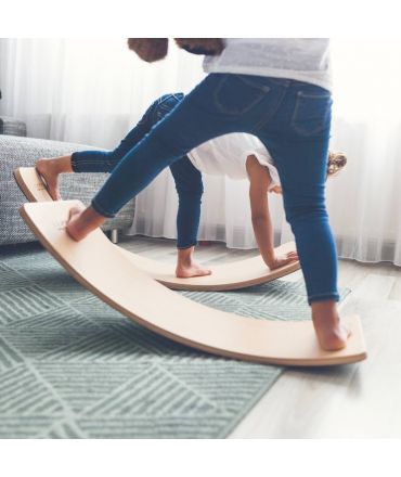 Tabla Curva Wobbel Board PRO con Fieltro Forest - Aúpa Organics