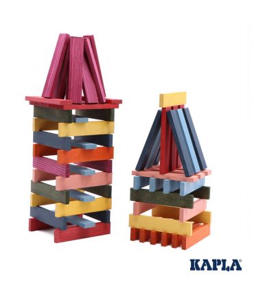 Juego de construcción KAPLA Caja 100 piezas Octocolor - Aúpa Organics