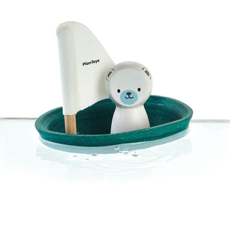 Barquito de Vela con Oso Polar - Aúpa Organics