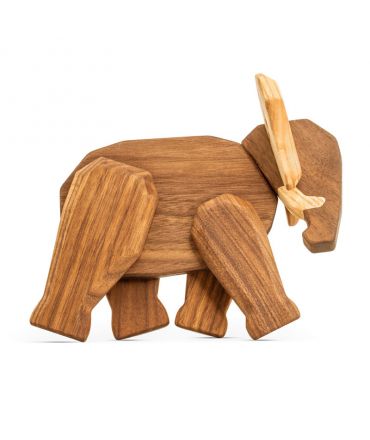 Padre Elefante Magnético de Madera FableWood - Aúpa Organics