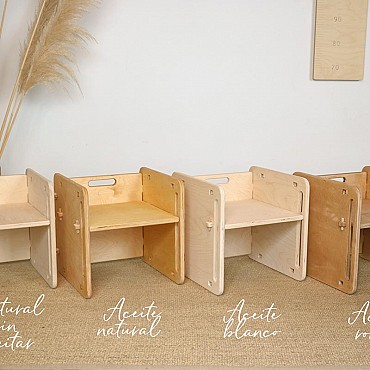 Silla Montessori transformable FABA - Aúpa Organics 