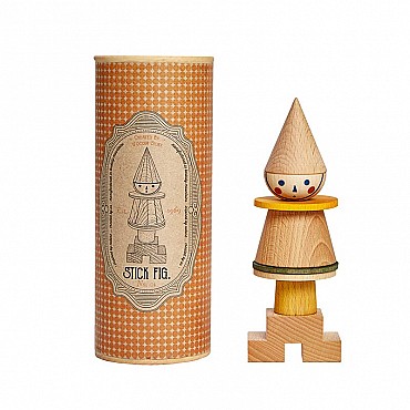 Apilable Figura No.01 Wooden Story - Aúpa Organics