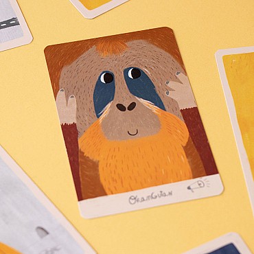 Orangutan. Juego de Memoria de Londji - Aúpa Organics