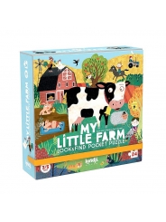 Puzzle de 24 piezas My Little Farm de Londji de Bolsillo - Aúpa Organics