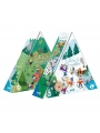 Puzzle de 36 piezas Let's go to the mountain de Londji - Aúpa Organics