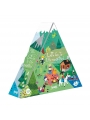 Puzzle de 36 piezas Let's go to the mountain de Londji - Aúpa Organics