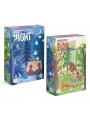 Puzzle reversible de 54 piezas Night&Day in the Forest de Londji - Aúpa Organics