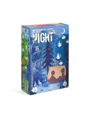 Puzzle reversible de 54 piezas Night&Day in the Forest de Londji - Aúpa Organics