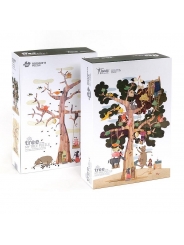 Puzzle reversible de 50 piezas My Tree de Londji - Aúpa Organics