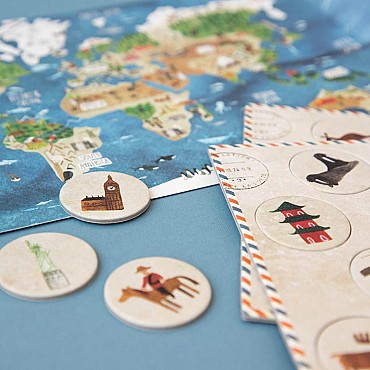 Puzzle de 200 piezas Discover the World de Londji - Aúpa Organics