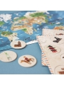 Puzzle de 200 piezas Discover the World de Londji - Aúpa Organics