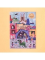 Puzzle reversible de 36 piezas Night & Day in Barcelona de Londji - Aúpa Organics