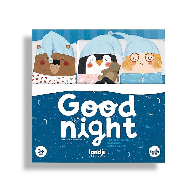 3 Juegos de mesa en 1 Good Night de Londji - Aúpa Organics