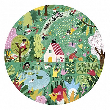 4 Puzzles de 10 piezas A home for nature de Londji - Aúpa Organics