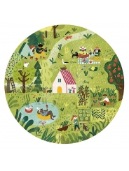 4 Puzzles de 10 piezas A home for nature de Londji - Aúpa Organics