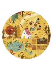 4 Puzzles de 10 piezas A home for nature de Londji - Aúpa Organics