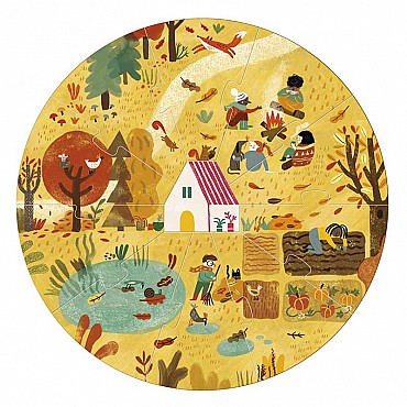 4 Puzzles de 10 piezas A home for nature de Londji - Aúpa Organics