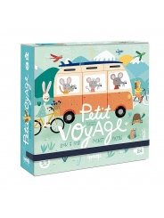 Puzzle de 24 piezas Petit Voyage Pocket de Londji - Aúpa Organics