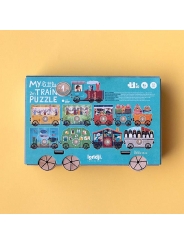 10 Puzzles de 3 piezas My Little Train de Londji - Aúpa Organics