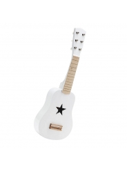 Guitarra de Madera Blanca de Kid's Concept - Aúpa Organics