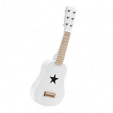 Guitarra de Madera Blanca de Kid's Concept - Aúpa Organics