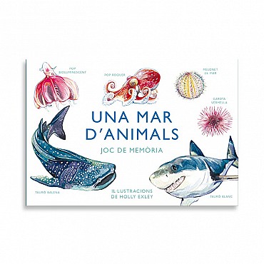 Juego de Cartas Un mar de animales Editorial MTM - Aúpa Organics