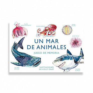 Juego de Cartas Un mar de animales Editorial MTM - Aúpa Organics