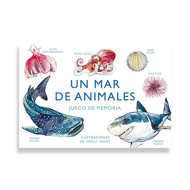 Juego de Cartas Un mar de animales Editorial MTM - Aúpa Organics