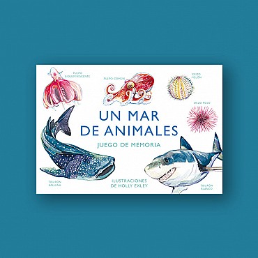 Juego de Cartas Un mar de animales Editorial MTM - Aúpa Organics