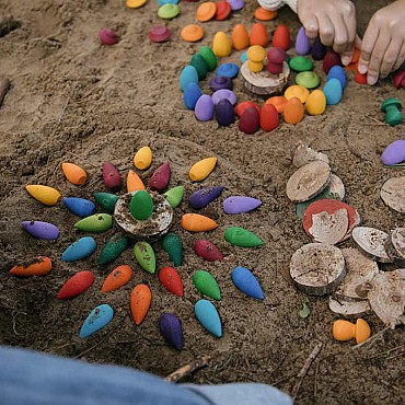 36 Piezas para Mandala de Joguines Grapat - Aúpa Organics