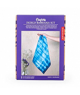 Kit " Crea tu bandana índigo" - Kikkerland Juego KIK_CR12