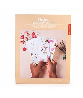 Kit " Crea tu papel floral" - Kikkerland Juego KIK_CR07