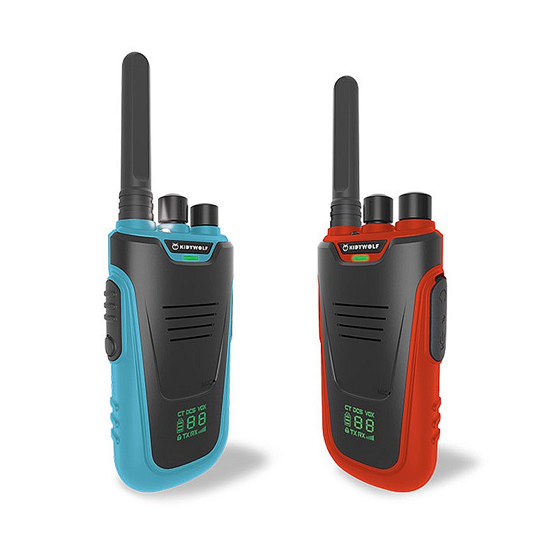 Walkie-Talkies KIDYTALK - Rojo y Azul - KidyWolf Juego KW_KDTALKBR