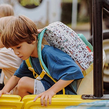 Mochila Infantil de Poliéster Reciclado de Hello Hossy - Aúpa Organics