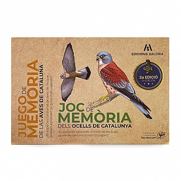 Juego de Memoria de las Aves de Cataluña - Àlex Mascarell - Aúpa Organics