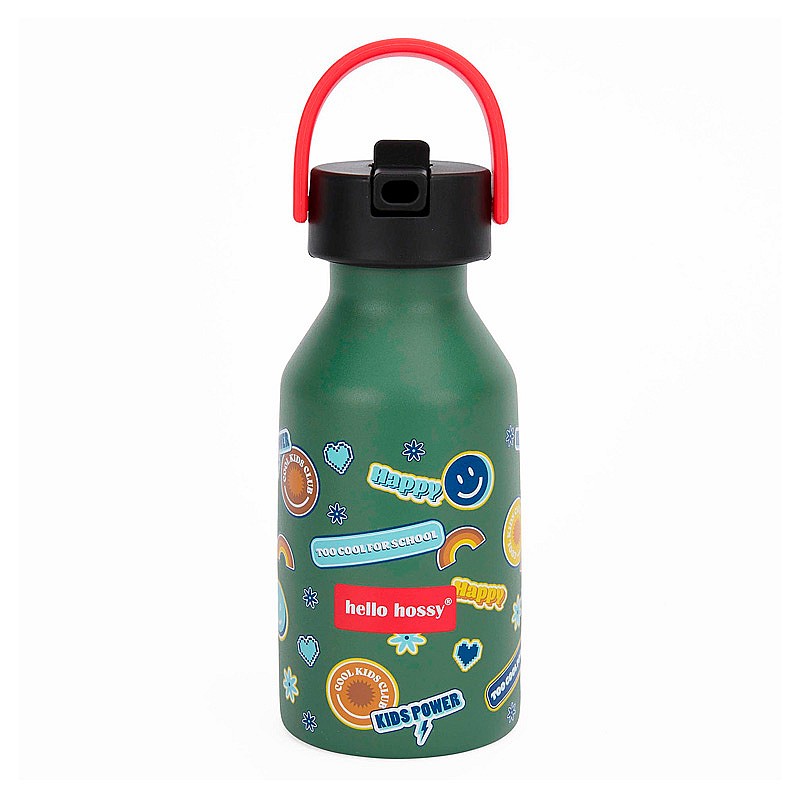 Botella Térmica de Acero Inoxidable 350 ml Hello Hossy - Smiley Para Comer HH_BOTSMI