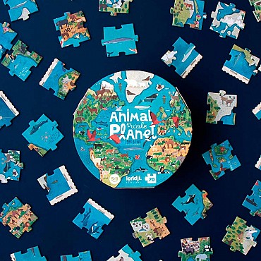 Puzzle de 70 piezas Animal Planet de Londji - Aúpa Organics