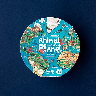 Puzzle de 70 piezas Animal Planet de Londji - Aúpa Organics