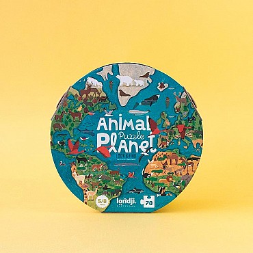 Puzzle de 70 piezas Animal Planet de Londji - Aúpa Organics