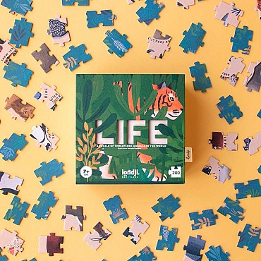 Puzzle de 200 piezas Life de Londji - Aúpa Organics