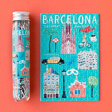 Micropuzzle de 150 piezas de Barcelona de Londji - Aúpa Organics