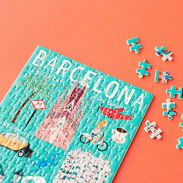 Micropuzzle de 150 piezas de Barcelona de Londji - Aúpa Organics