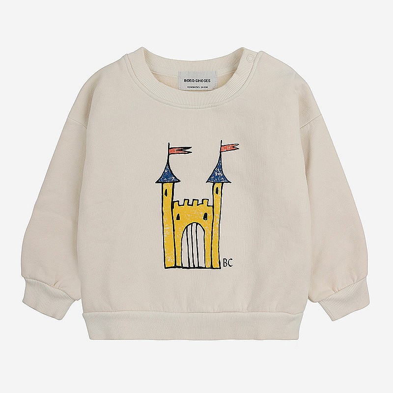 Sudadera Baby Faraway Castle - Bobo Choses Moda BC_AB029