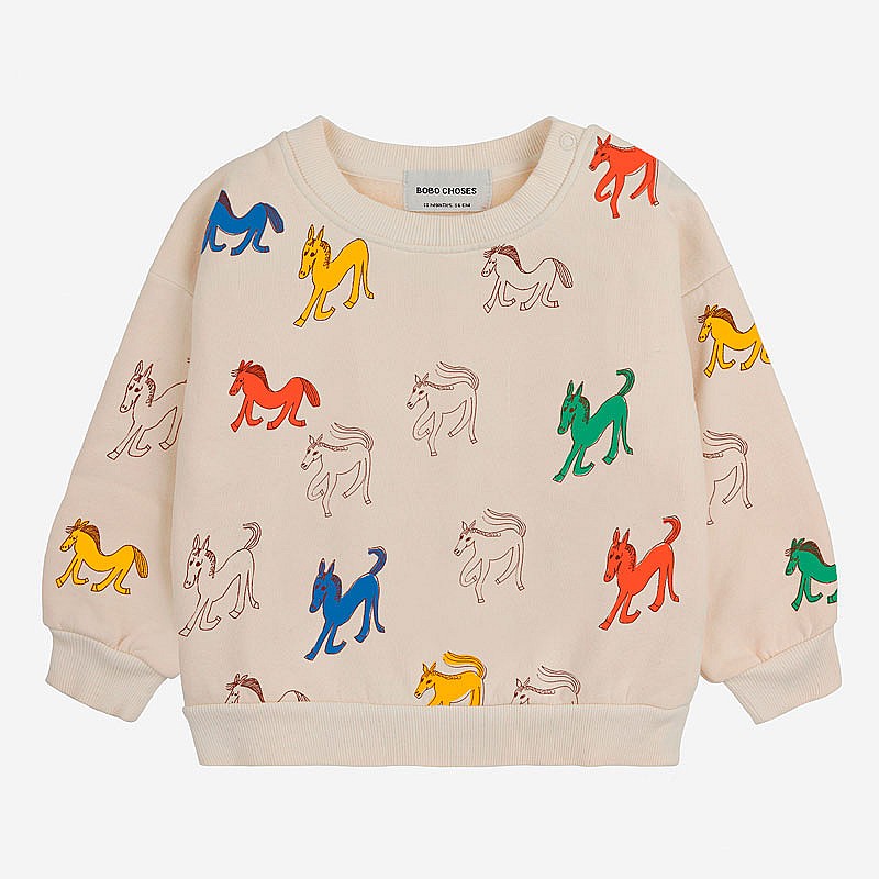 Sudadera Wonder Horse - Bobo Choses Moda BC_AB033