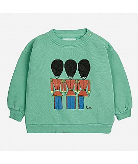 Sudadera Baby Little Tin Soldiers - Bobo Choses Moda BC_AB035