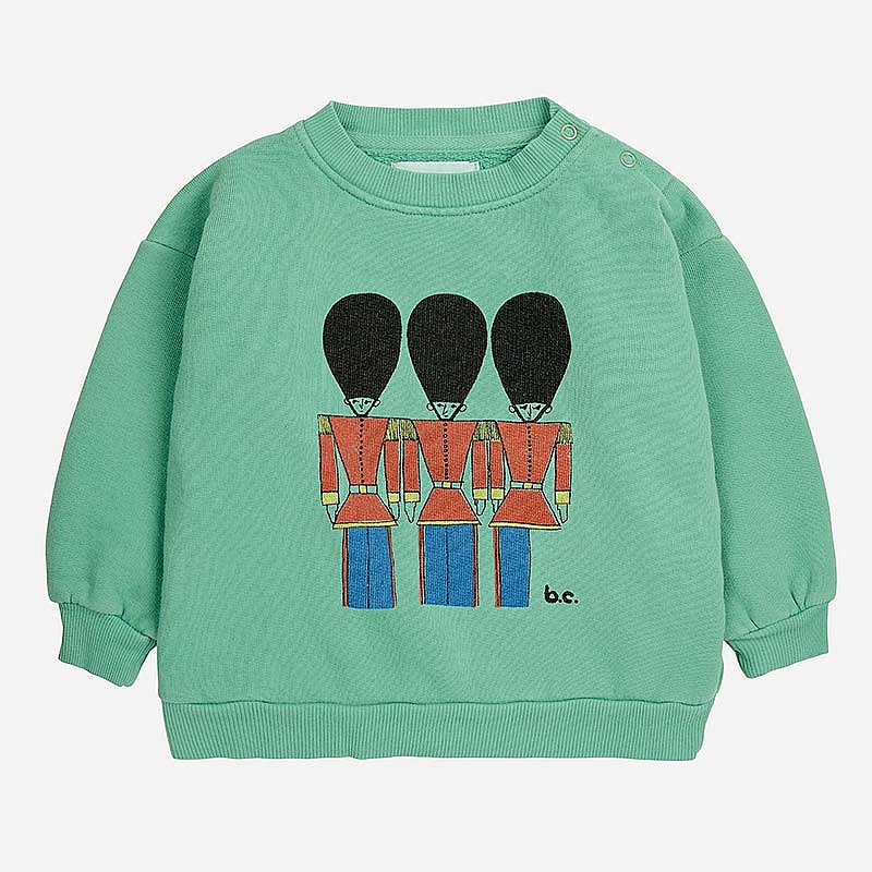 Sudadera Baby Little Tin Soldiers - Bobo Choses Moda BC_AB035