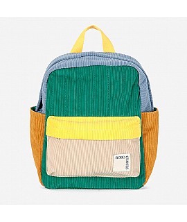 Mochila Color Block Padded Corduroy - Bobo Choses Moda BC_AH019